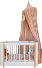 Usa pabellones en cunas y camas.