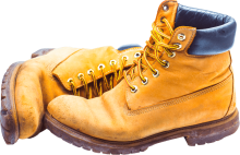 Usa botas o polainas